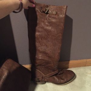 Cute brown fall boots