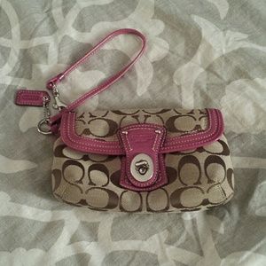 Coach wristlet