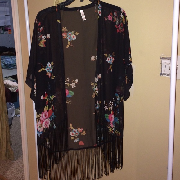 floral kimono