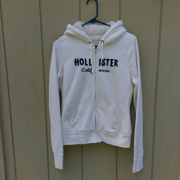 Hollister Furr lined hoodie sweatshirt