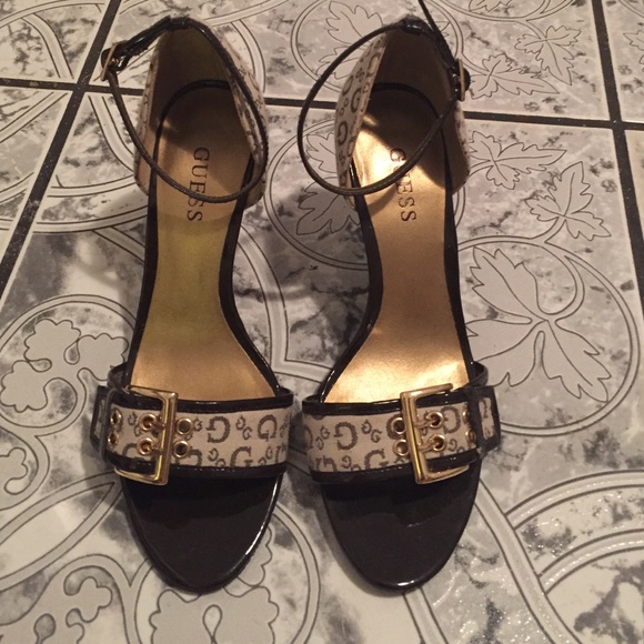 Guess heel wedges