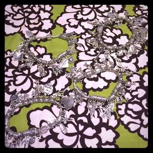 Dangle charms sterling sliver