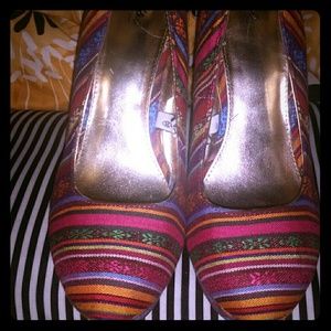 Mossimo Multi Color Wedges