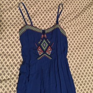 Flying Tomato blue maxi dress XS