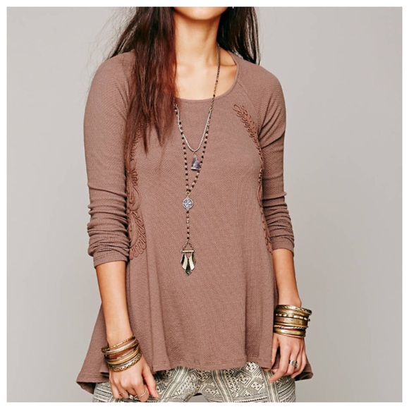 Free People Victorian Scroll Thermal - Picture 2 of 4