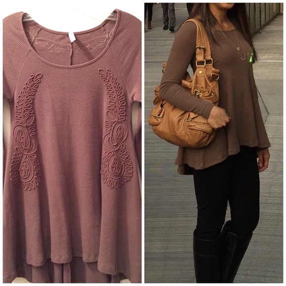 Free People Victorian Scroll Thermal - Picture 4 of 4