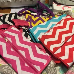 Travel tote coin purse.