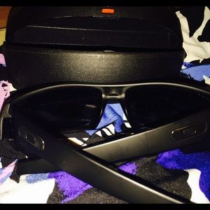 The Oakley Gascan sunglasses. Gently used.