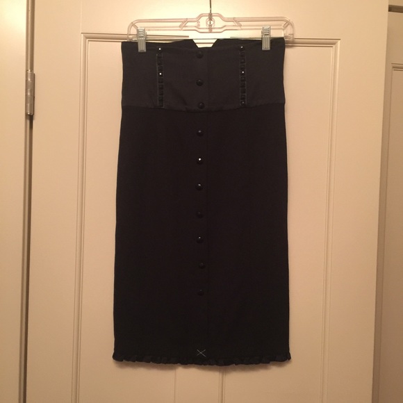 Betsey Johnson black skirt, size 4