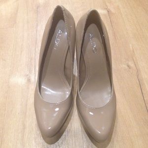 Aldo nude pumps size 37