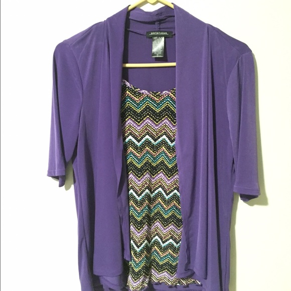 (SALE!!!) 🆕Purple Chevron blouse!