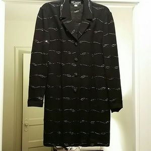 St. John Evening black jacket topper