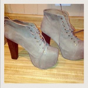 ⬇️⬇️Jeffrey Campbell Tam Suede Litas