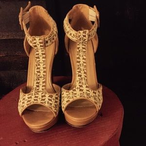 Charlotte Russe Wedges BRAND NEW