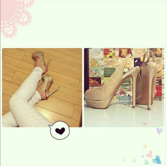 Aldo open toe heels