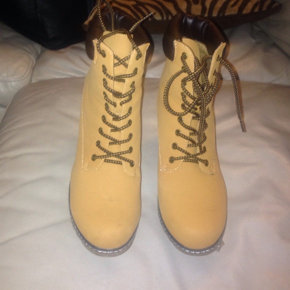 Tan boots