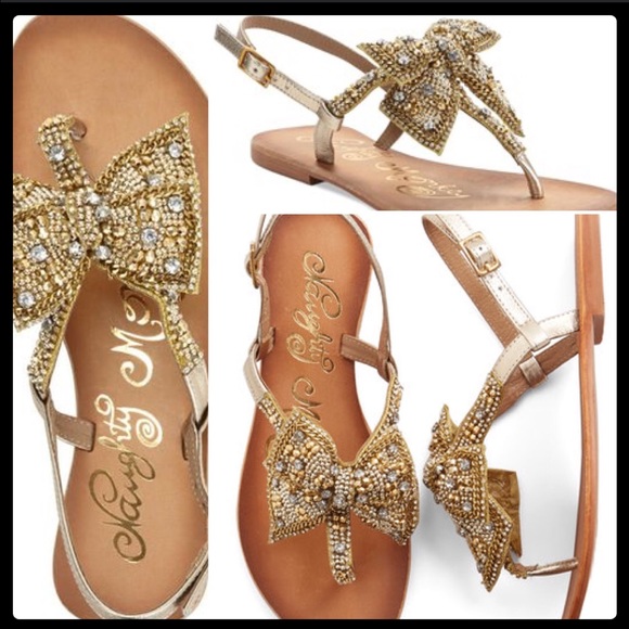 Naughty monkey size 7 thong shoes!
