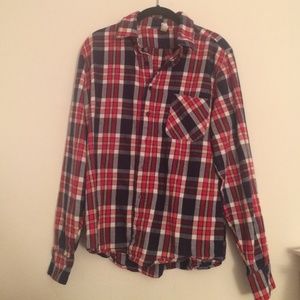✨American Apparel✨Tartan Plaid Flannel Long Sleeve