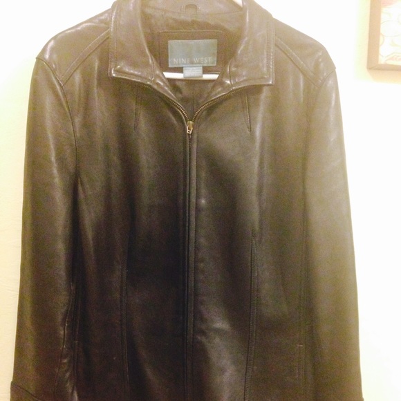 Ladies leather jacket