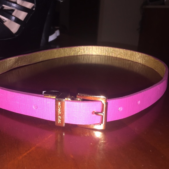 Pink Michael Kors belt - Picture 1 of 1