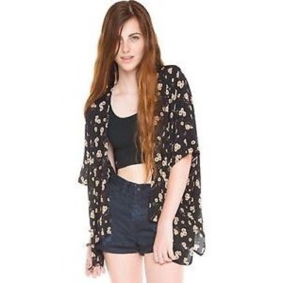 Brandy Melville Sunflower Cardigan