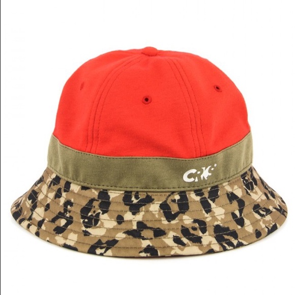 Orange/Camo Crooks & Castles Bucket Hat