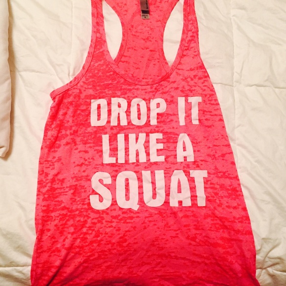 Graphic workout tank top
