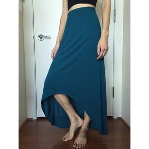Teale hi-low Skirt