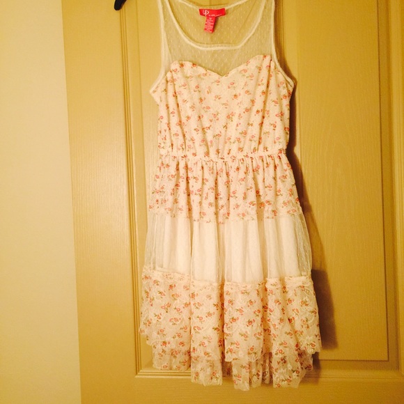 Floral lace dress