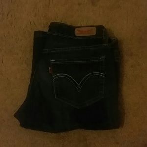 Levi's boot cut jeans (518 superlow)