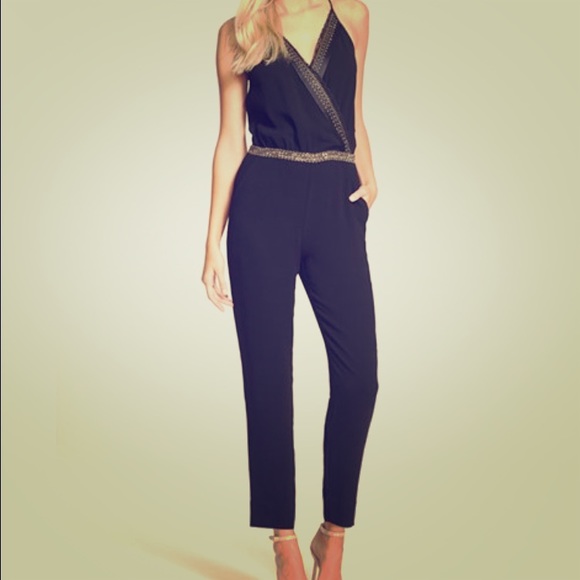 Diane von Furstenberg Pants - DVF Embellished Jumpsuit (NWT)