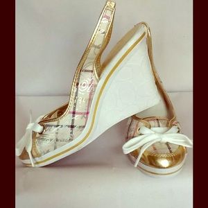 Coach Graffiti Tattoo 8 Emilanna Wedge Shoes