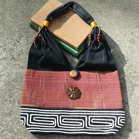 GWaC Thai Cloth Bag - Multi-Red