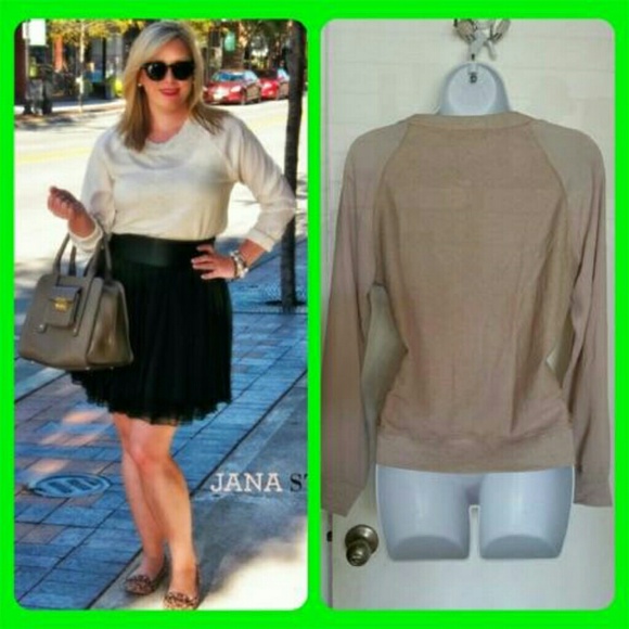 Olivia Moon Pearl Neckline Sweater - Picture 2 of 4