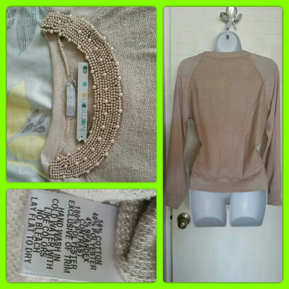 Olivia Moon Pearl Neckline Sweater - Picture 4 of 4