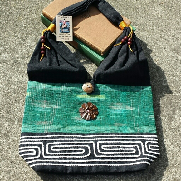 GWaC Thai Cloth Bag - Green