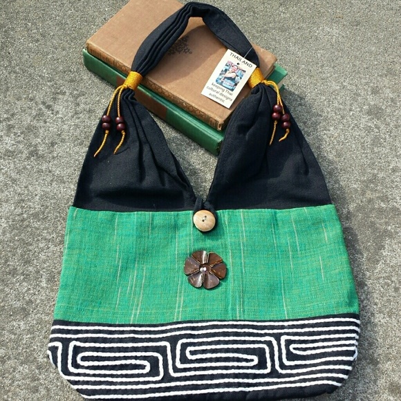 GWaC Thai Cloth Bag - Green