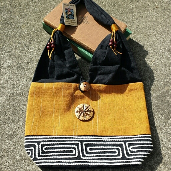 GWaC Thai Cloth Bag - Mustard