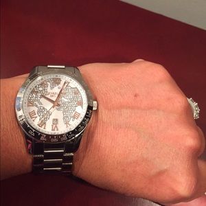 Michael Kors Layton Silver watch
