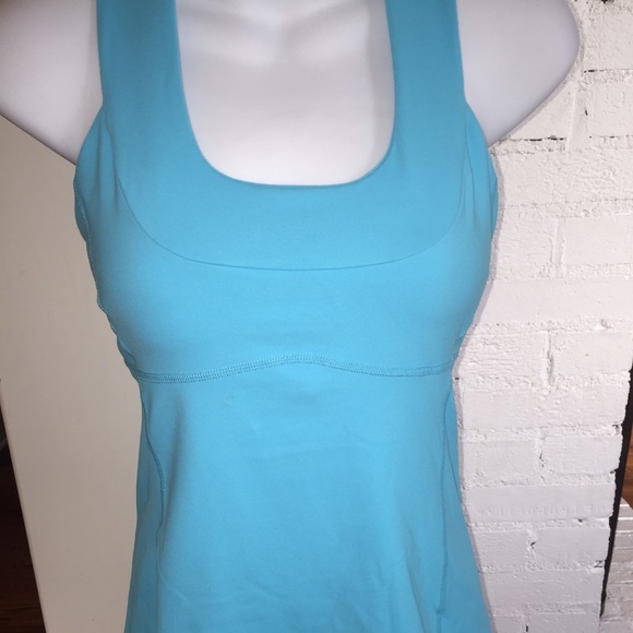 Lulu T-back top.  Soft stretchy material.