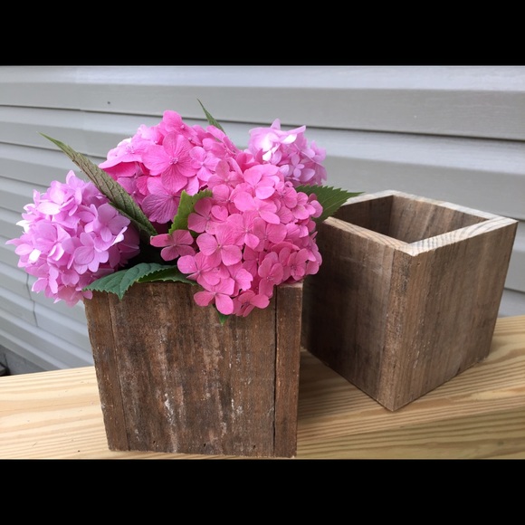 Wooden boxes