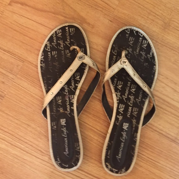 Silver Flip Flops