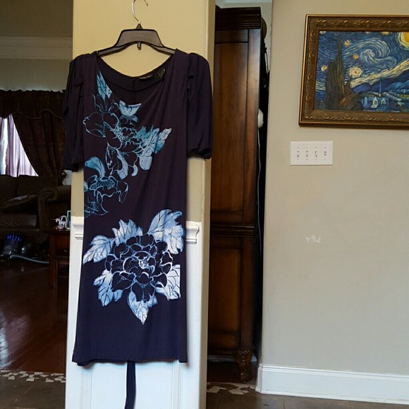 Dress with floral design