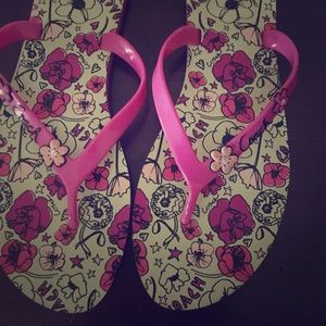 Coach flip flops size 11