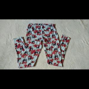 Skulls and roses leggings