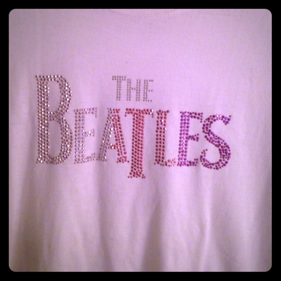 Beatles rhinestone tshirt
