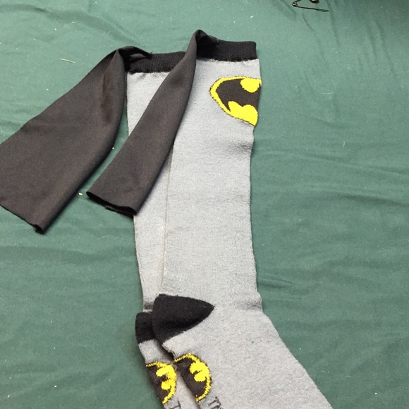 Batman knee socks with cape - Picture 1 of 2