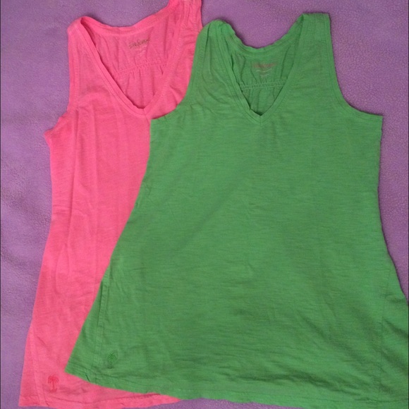 🎉Final Markdown🎉 2 Lilly Pulitzer Tanks