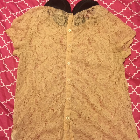 🍁SALE🍁Lace Shirt - Picture 3 of 3