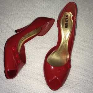 Patent Leather Red heels
